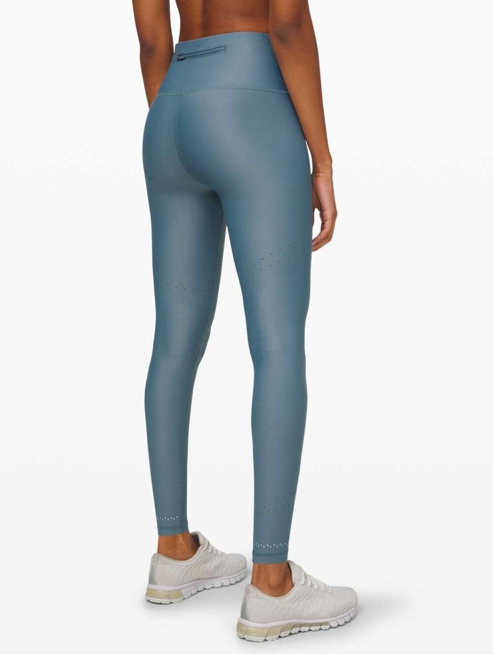 Lululemon Zoned In Tight *27"Blue Charcoal Womens Size 6